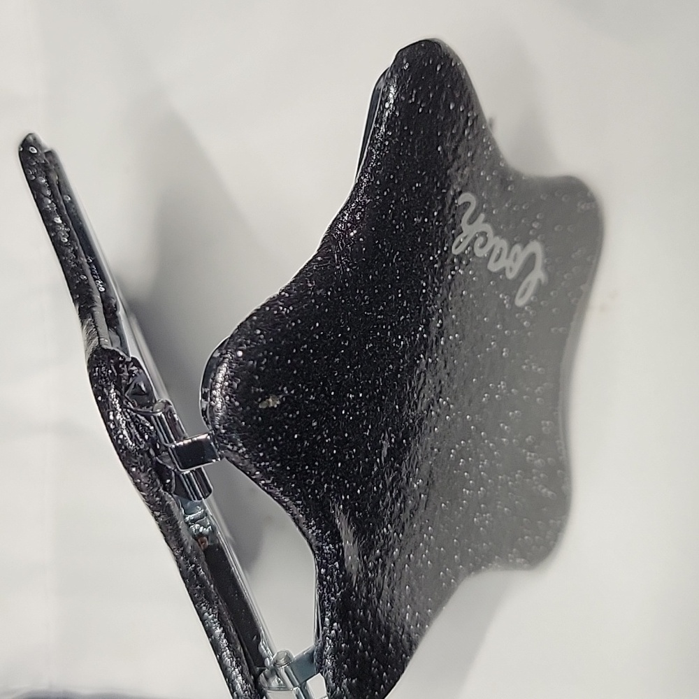Coach Glitter Star Compact Black Mirror NWT - Picture 5 of 6